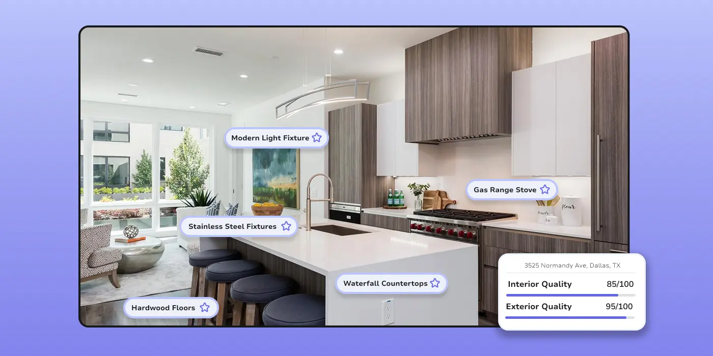 Multifamily kitchen interior quality highlights