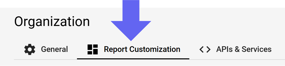 Report Customization
